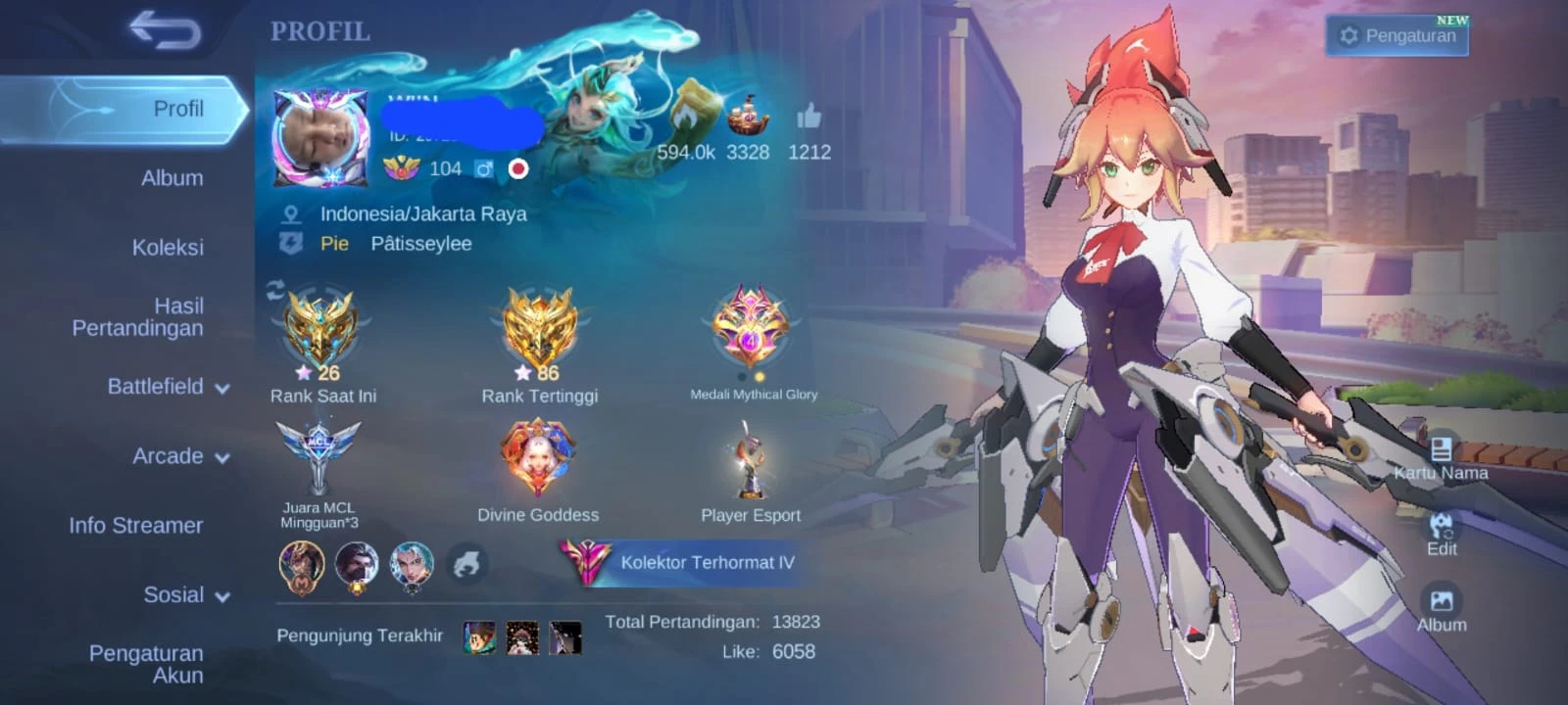 Account Mobile Legends