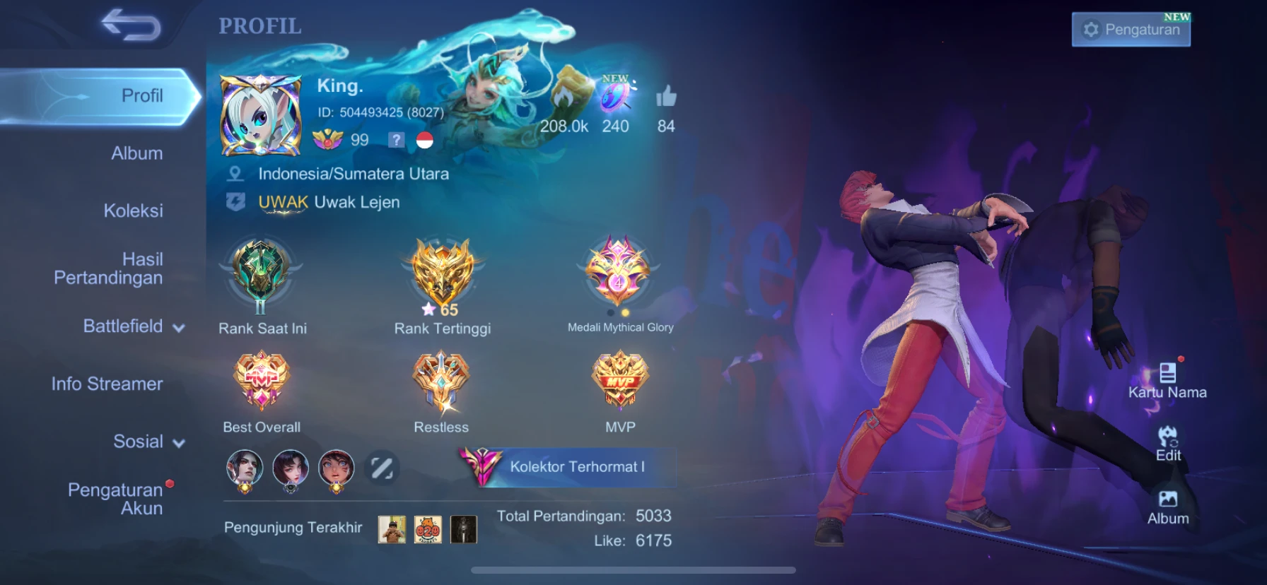 Mobile Legends Account