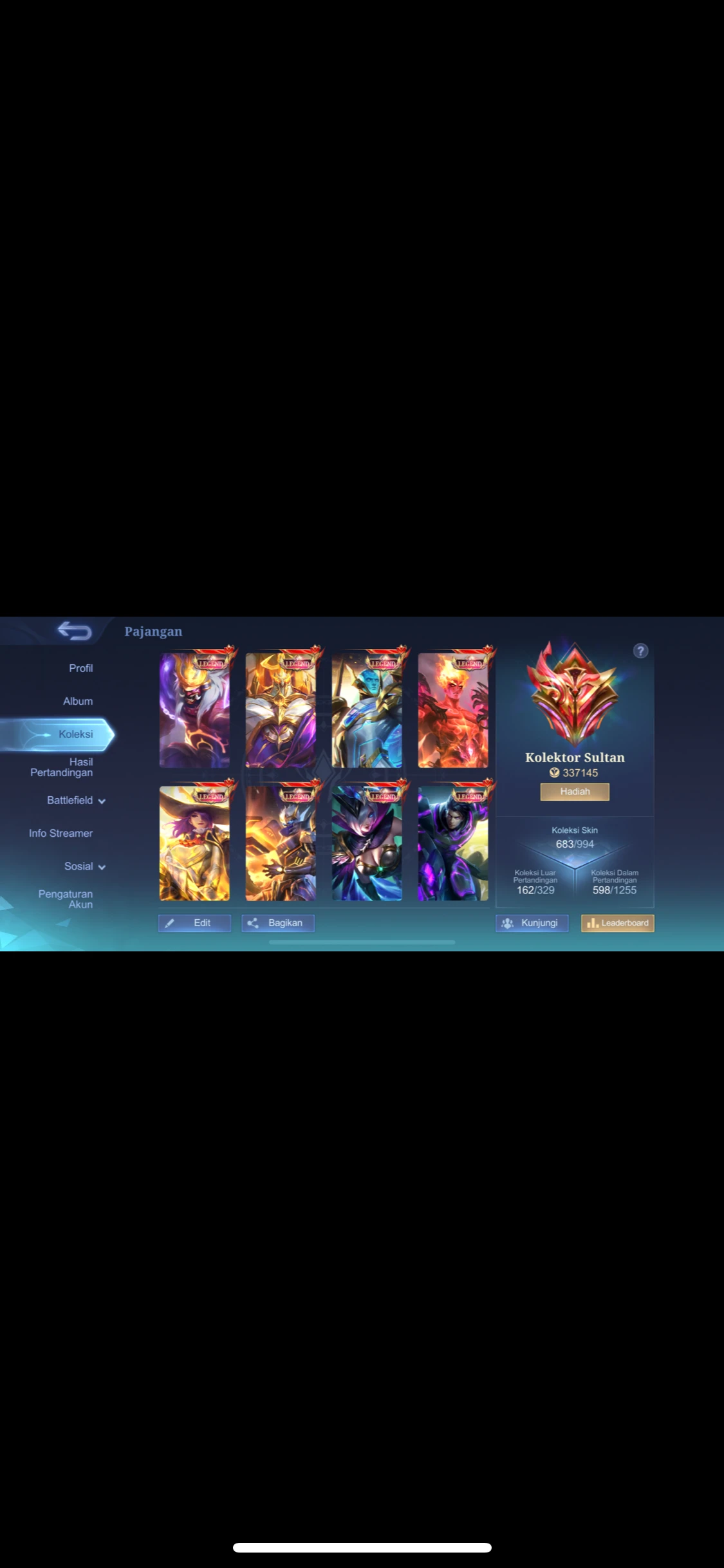 Account ML COLLECTOR SULTAN